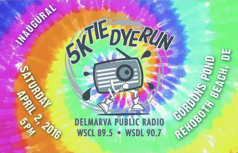 Delmarva Public Radio’s Tie Dye Run for Radio
