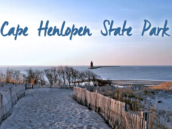 Cape Henlopen State Park Submittals